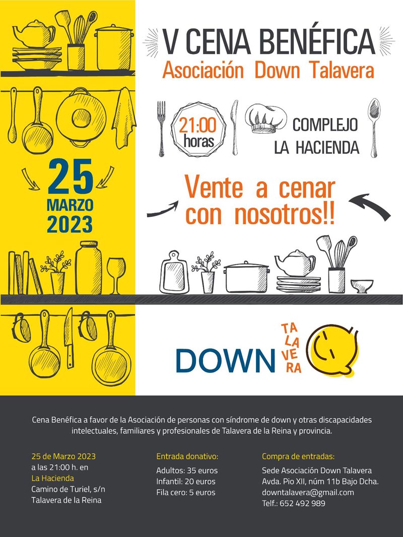 cartel v cena benefica dowtalavera