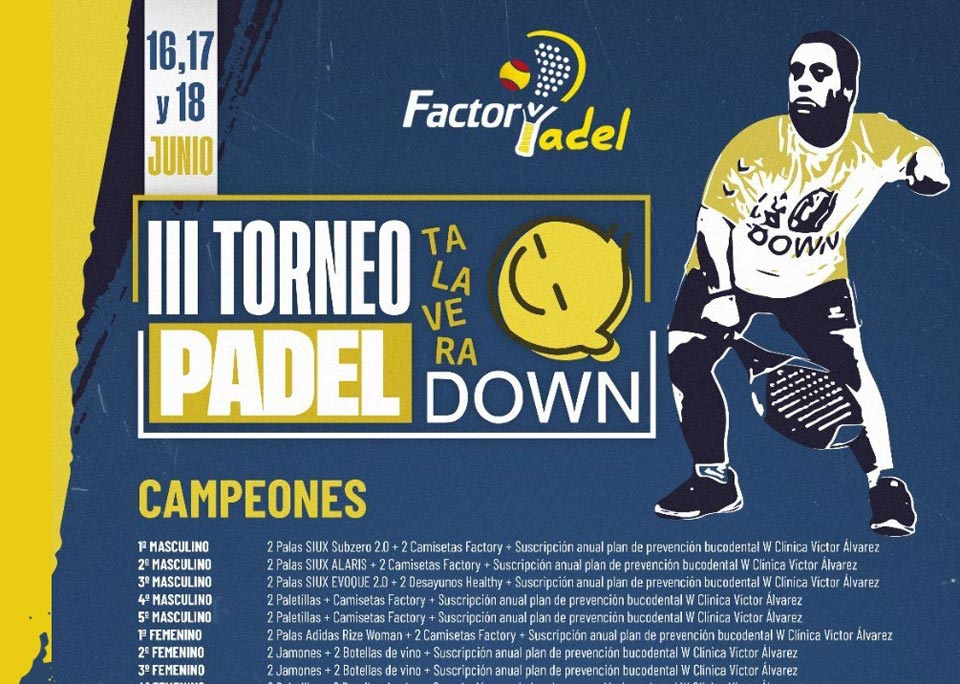 torneo padel downtalavera junio