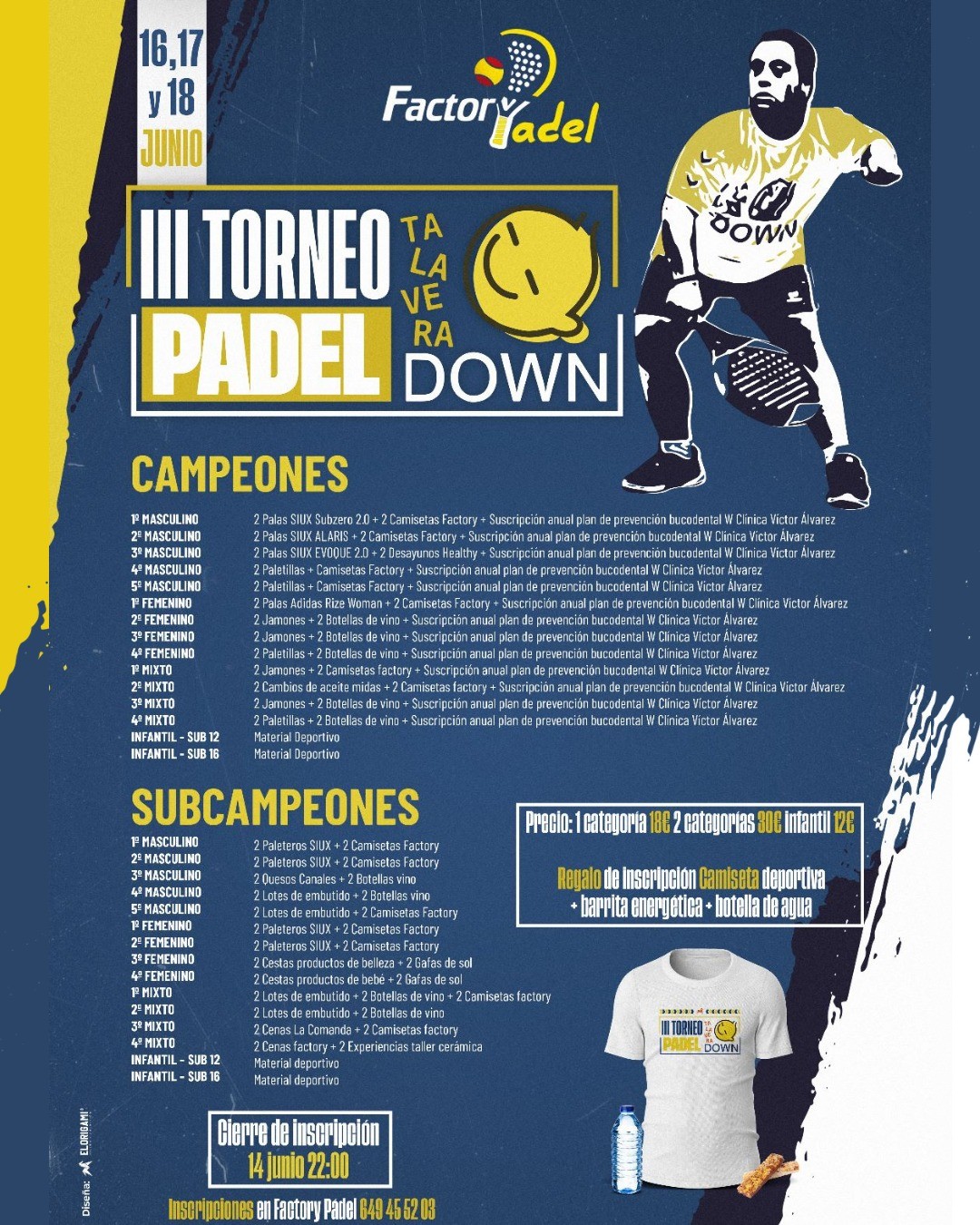 torneo padel downtalavera junio